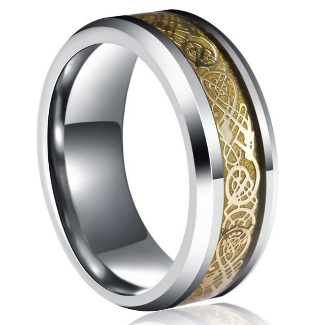 Jarl – Wikinger Ring mit archaischem Design
