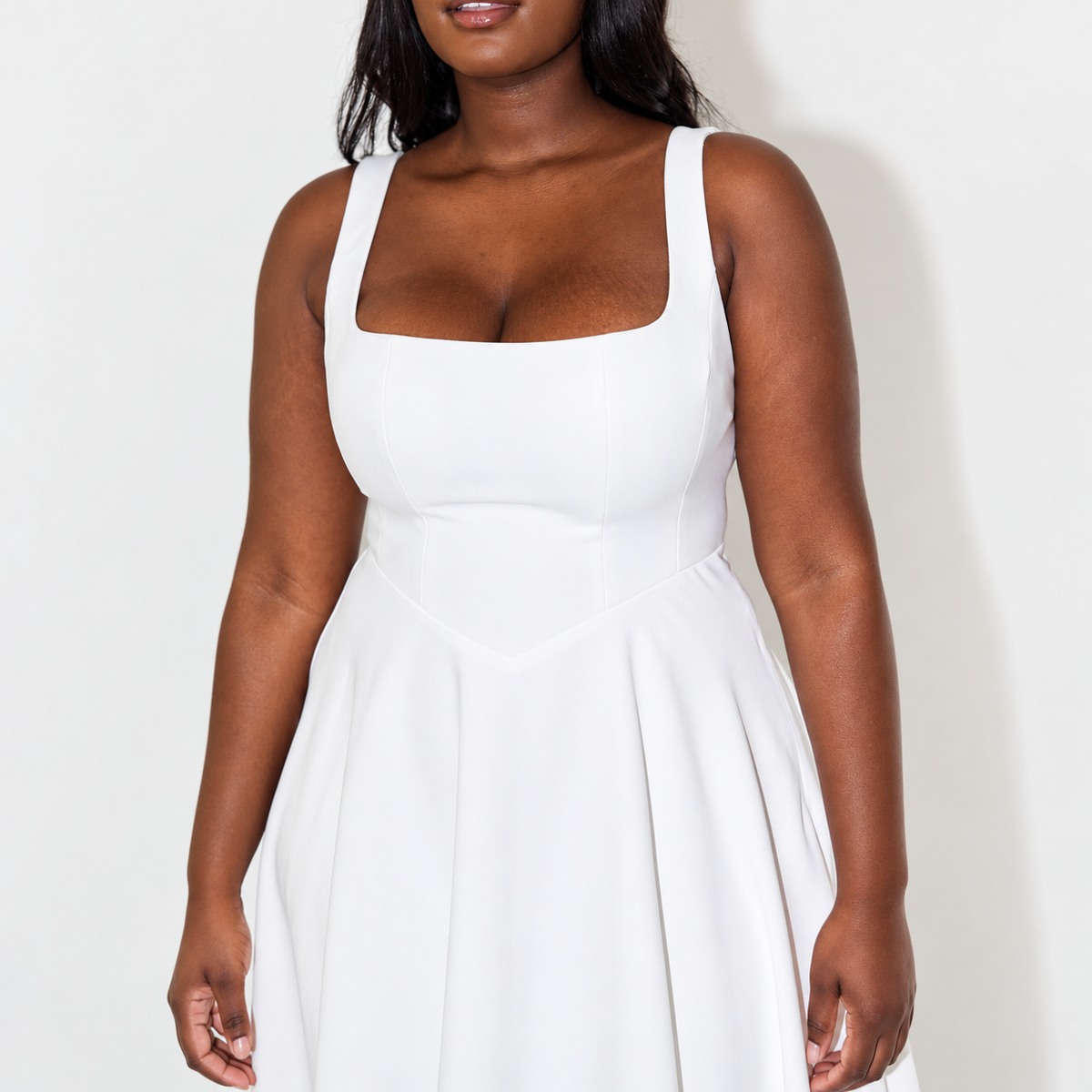 Melisa - Midi Kleid Damen, Elegant & Vielseitig