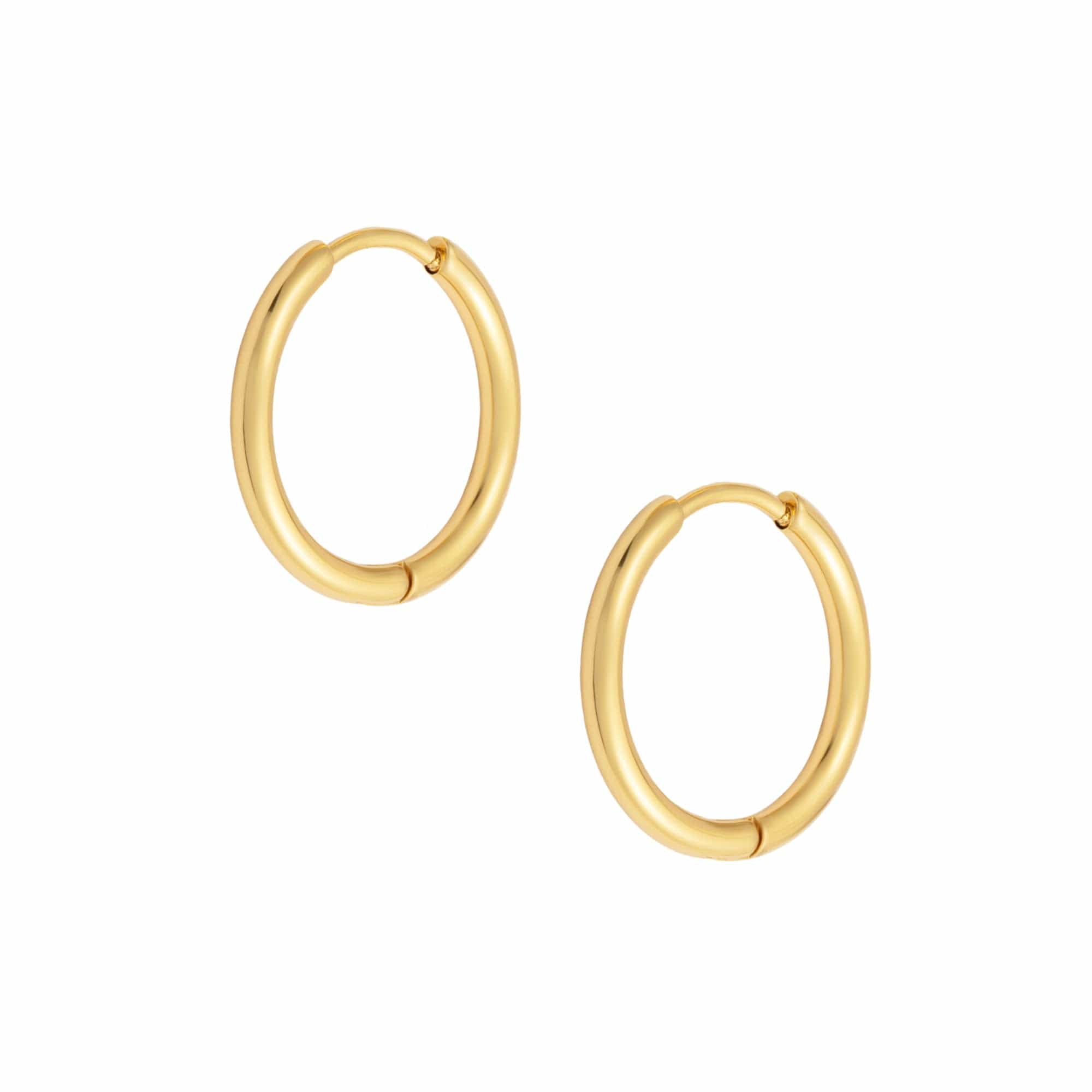 Celia – Elegante goldene Creolen
