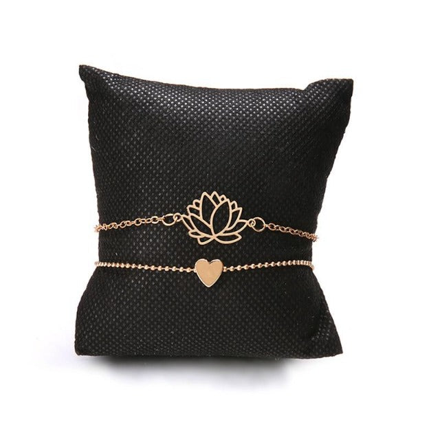 Ayumi – Spirituelles Lotusblumenarmband