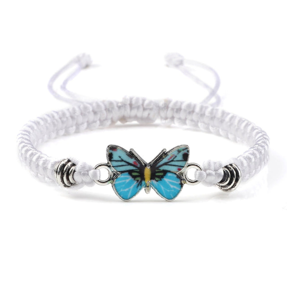 Elvina – Blaues Schmetterlingsarmband