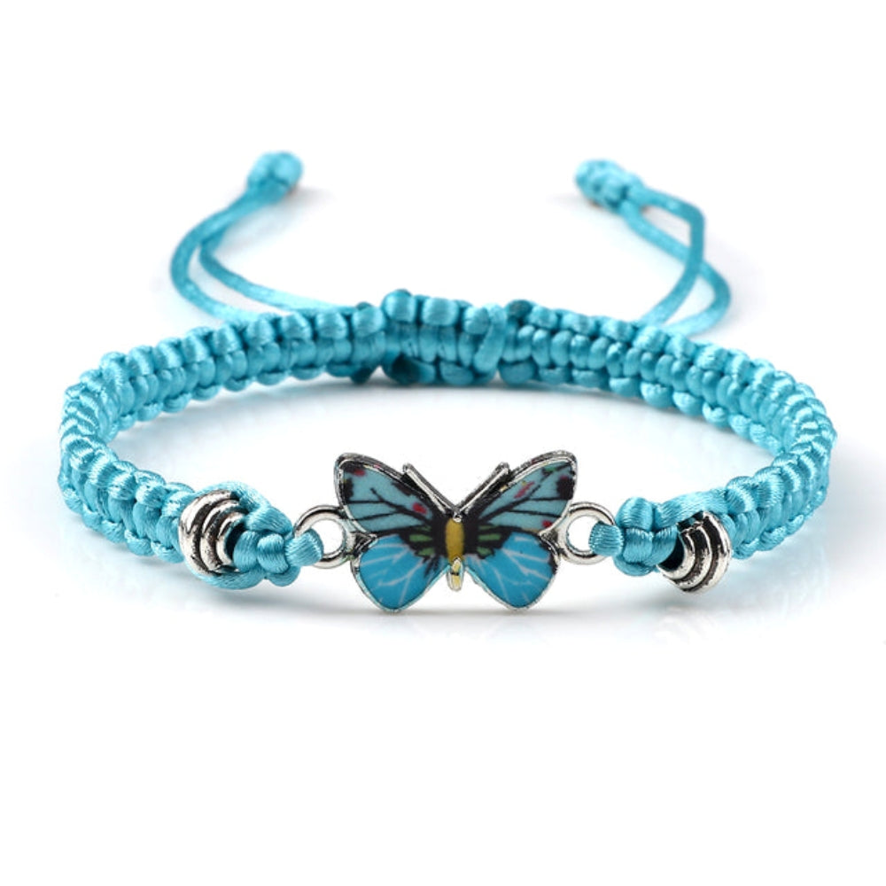 Elvina – Blaues Schmetterlingsarmband