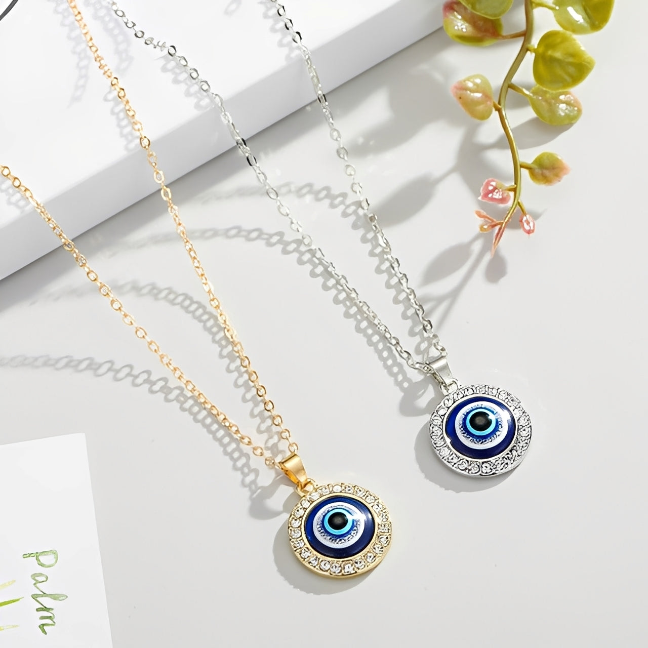 Eleni – Halskette mit schützendem blauen Auge Matiasma