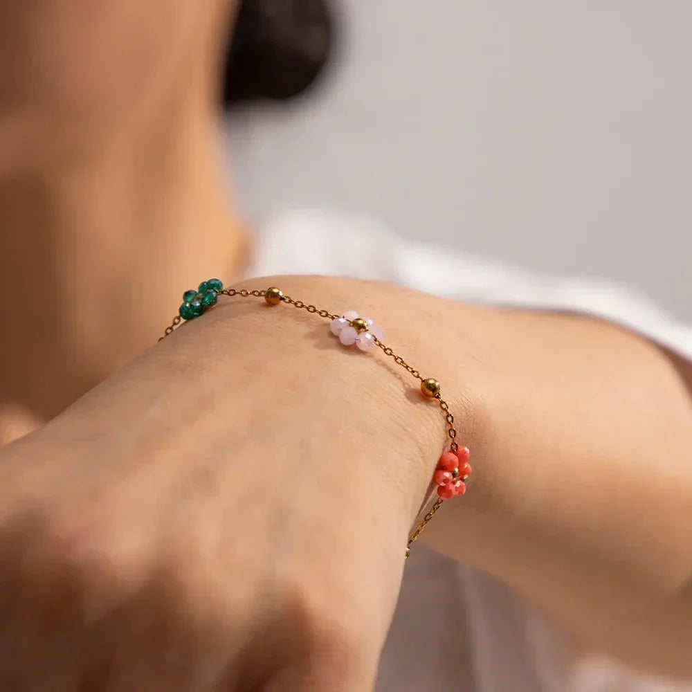 Eliane – Frühlingsblumen-Schmuck