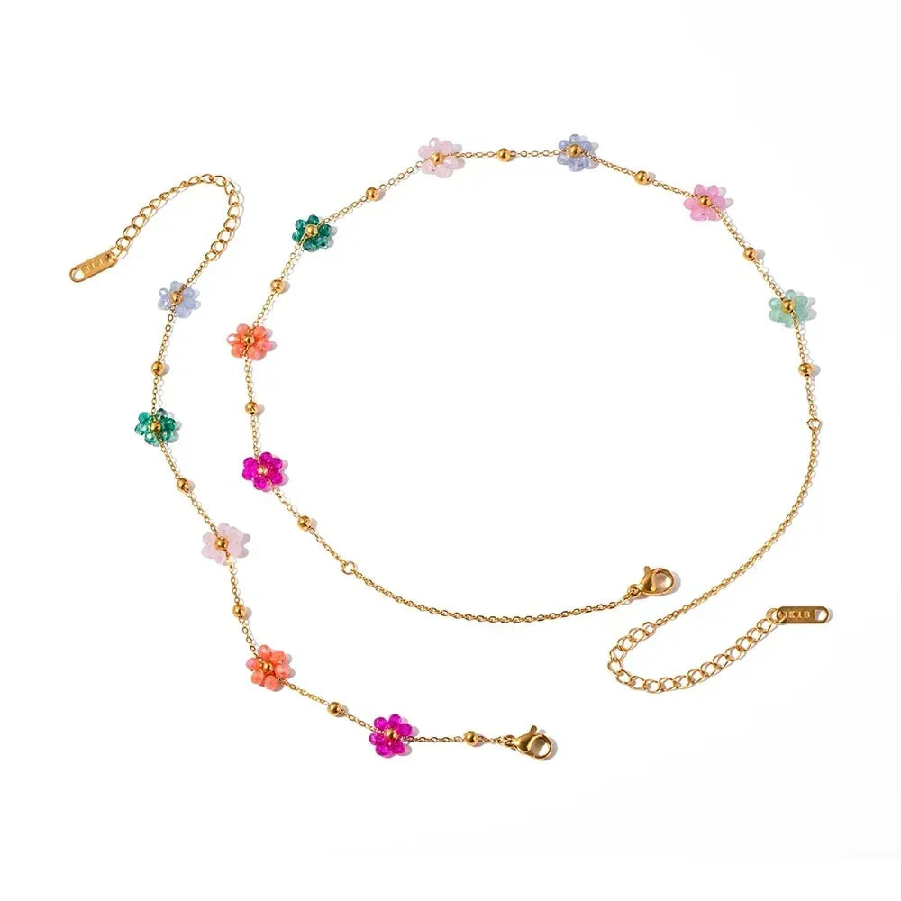 Eliane – Frühlingsblumen-Schmuck