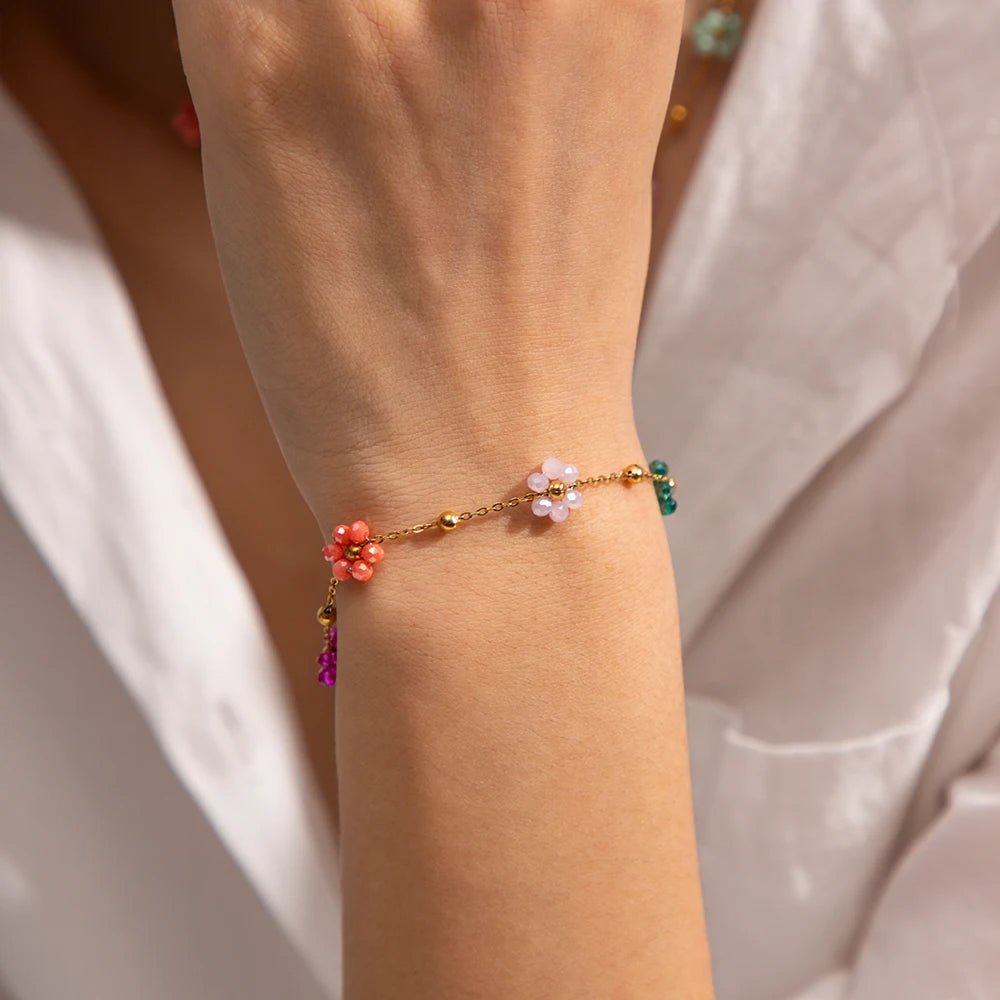 Eliane – Frühlingsblumen-Schmuck