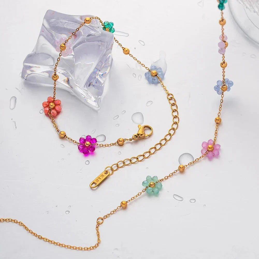 Eliane – Frühlingsblumen-Schmuck