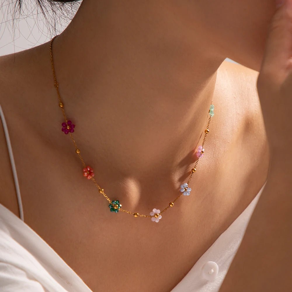 Eliane – Frühlingsblumen-Schmuck