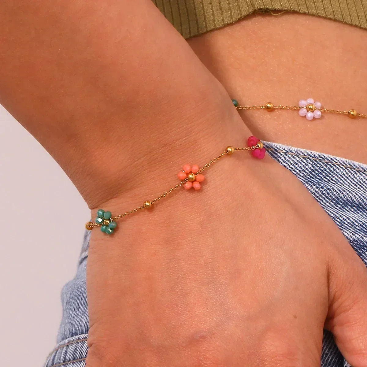 Eliane – Frühlingsblumen-Schmuck
