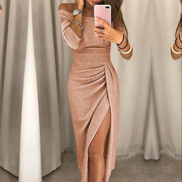 Alessandra – Stilvolles Kleid mit trägerlosem Design für Damen
