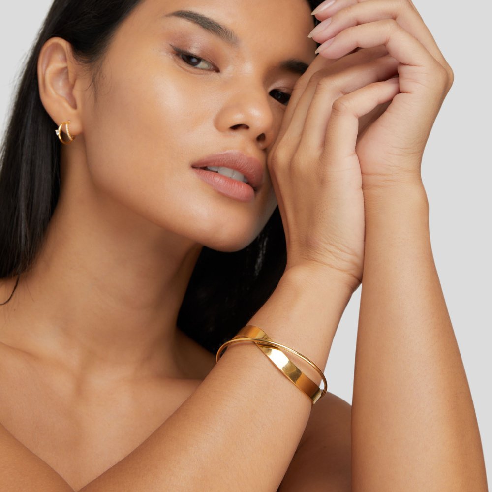 Eve – Exklusives Goldarmband