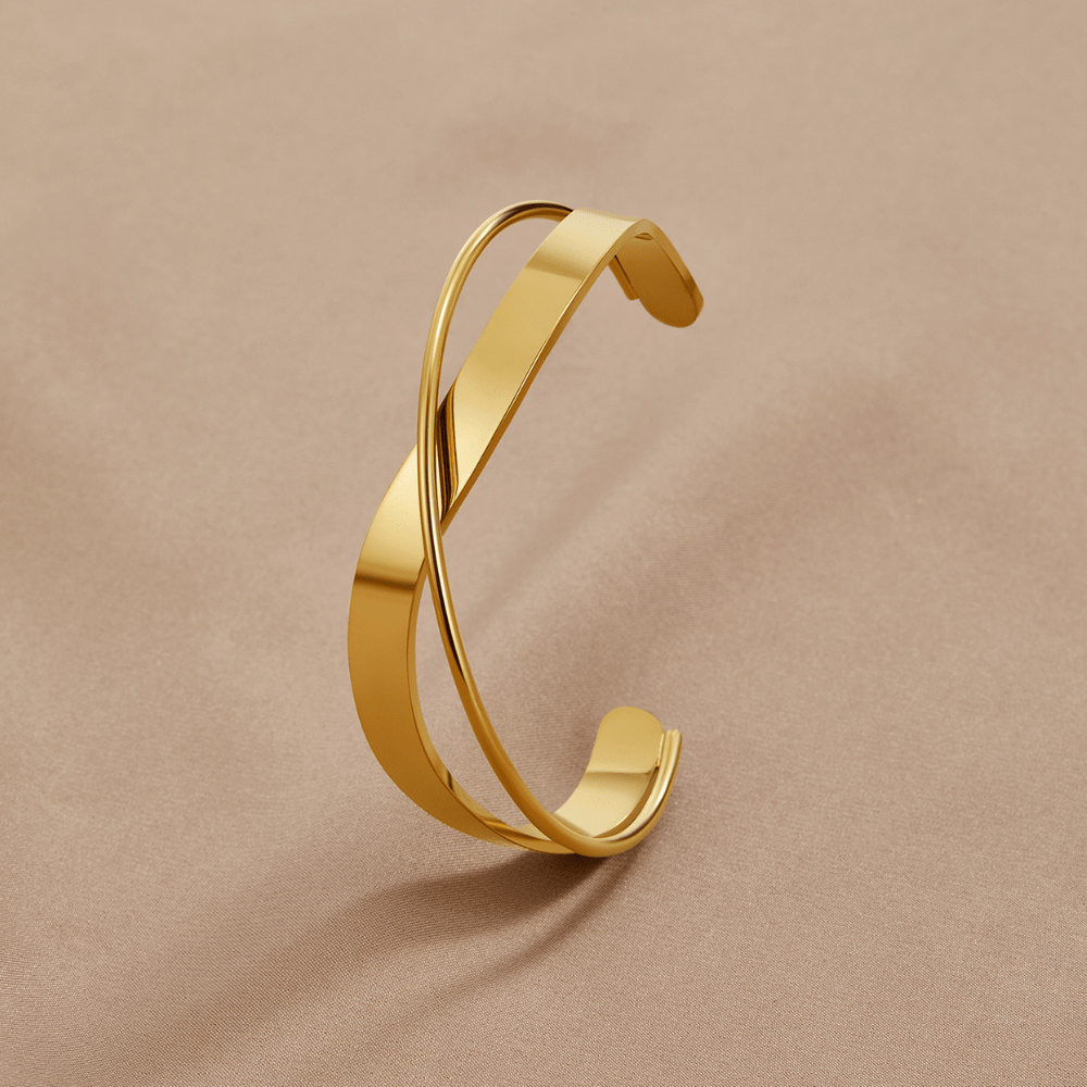 Arielle – Elegantes goldenes Armband