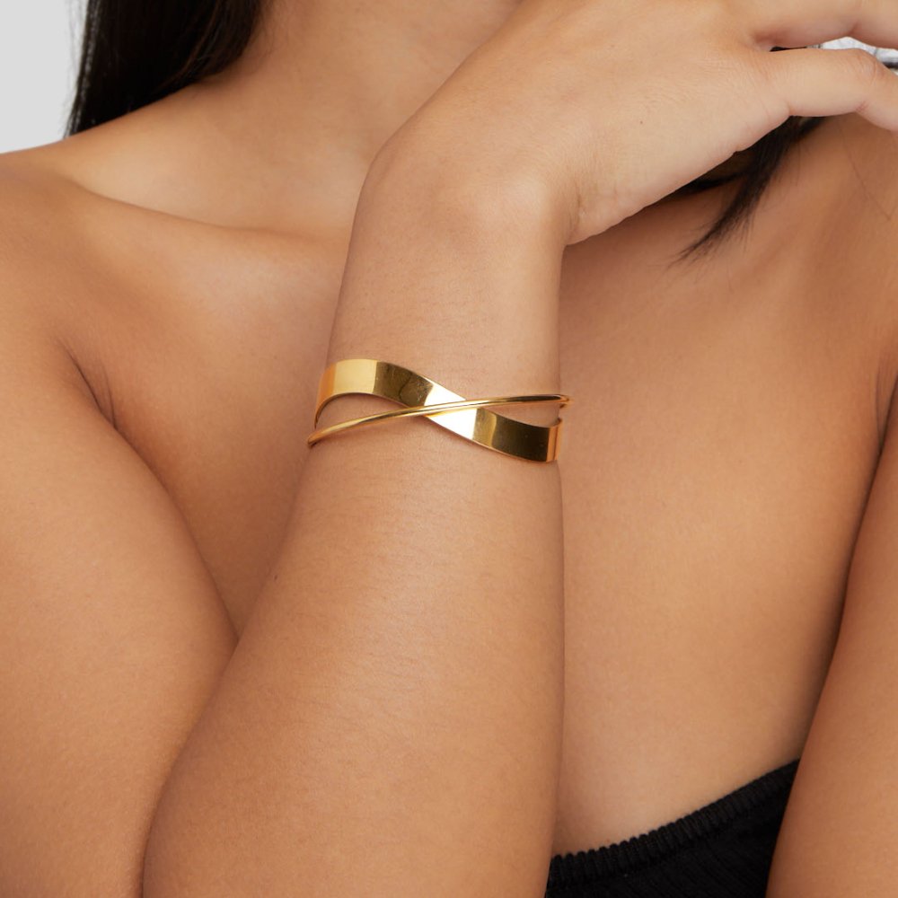 Eve – Exklusives Goldarmband