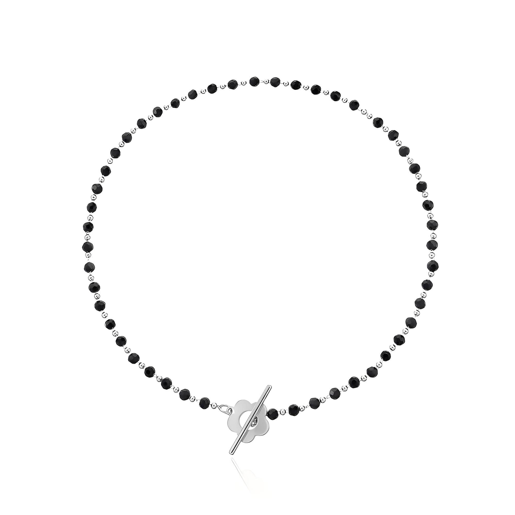 Naya - Blumen Choker Halskette mit Blumenverschluss