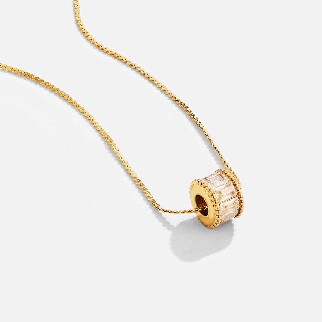 Gigi – Kristallhalskette aus 18K Gold