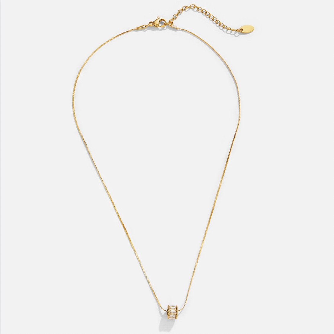 Gigi – Kristallhalskette aus 18K Gold
