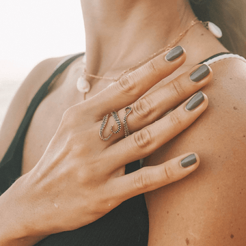 Thalassa – Verstellbarer Ring mit Oktopus-Tentakel