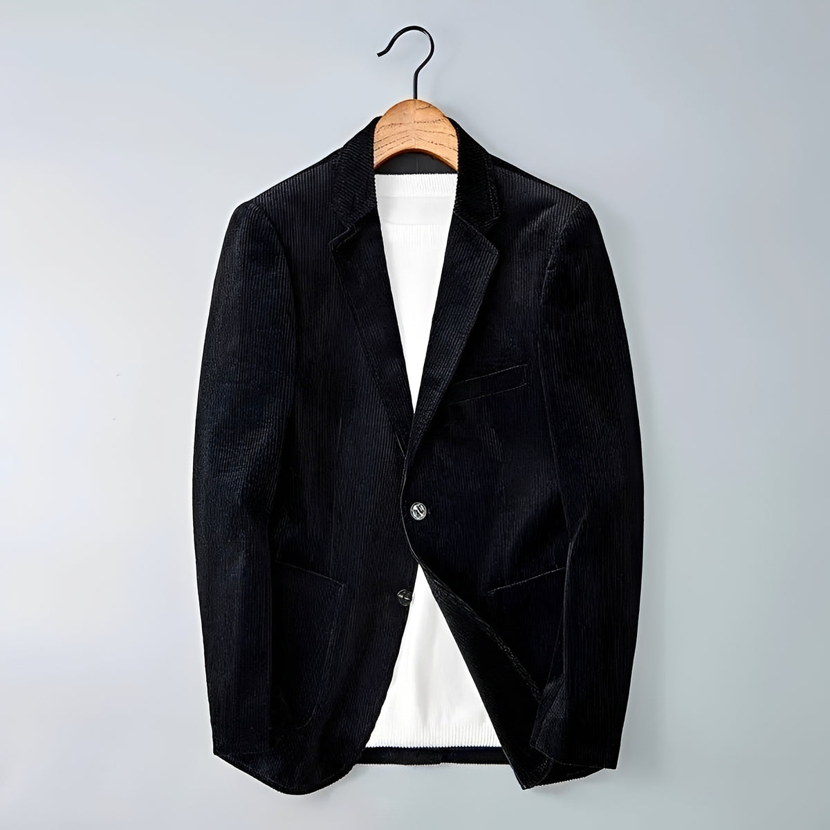 Herren Blazer mit Doppelknopf, Notch-Lapels - Taillierter Schnitt, Vielseitig kombinierbar