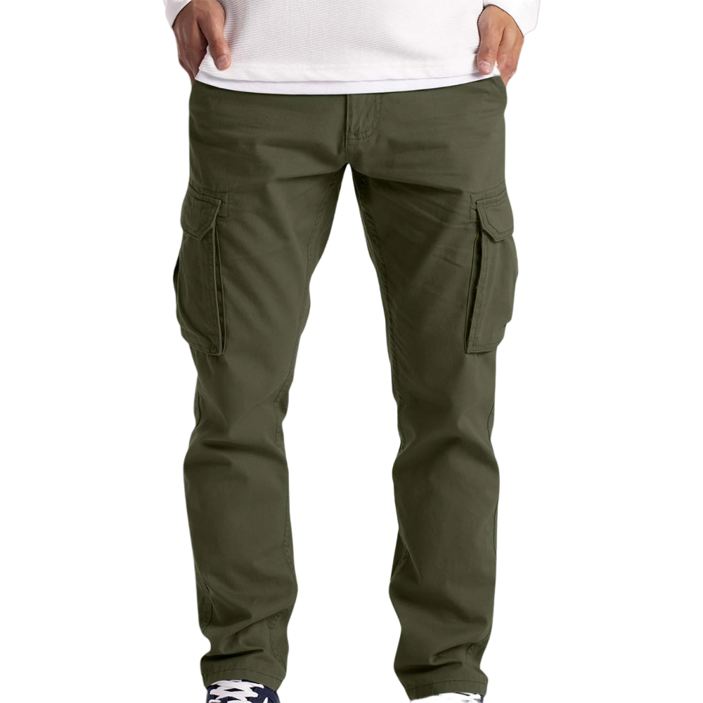 Herren Cargo-Hose mit Mehrfachtaschen lockere Passform