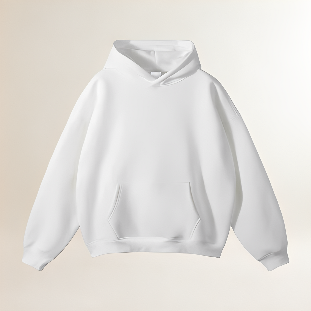 Herren Oversized Hoodie mit Kängurutasche - Relaxter Schnitt, Kapuzenpullover