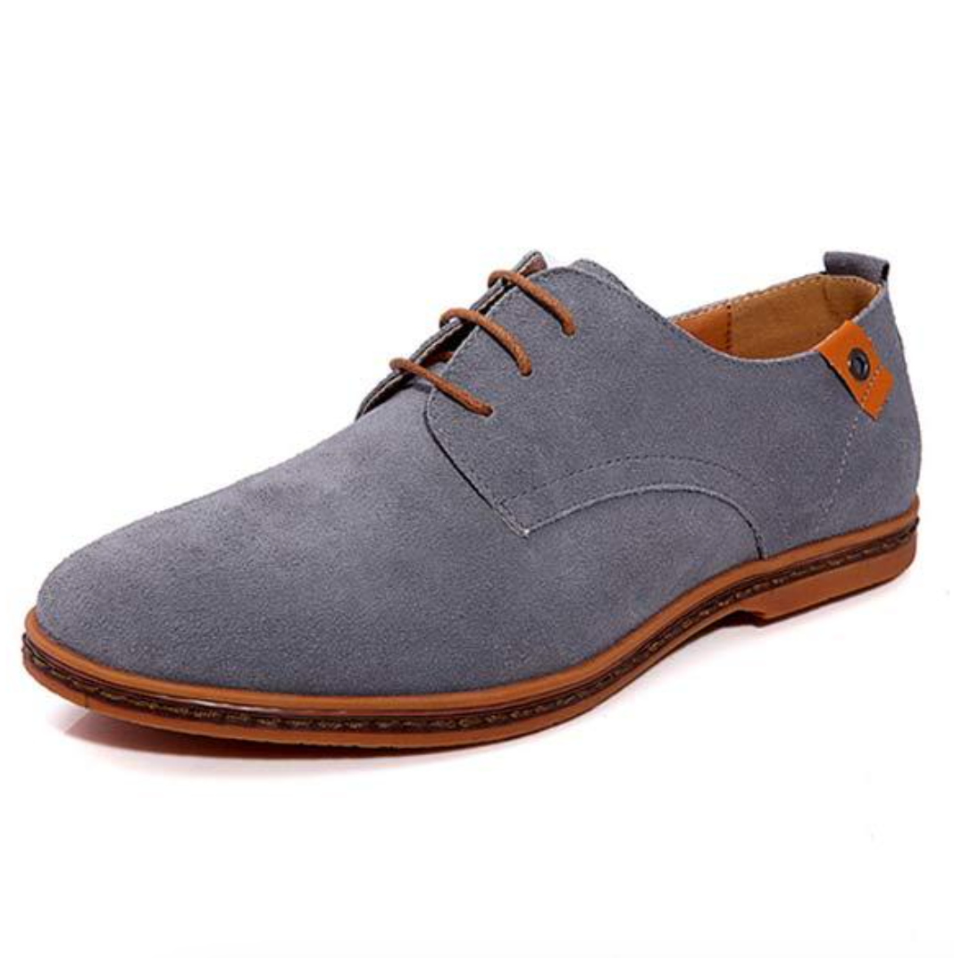Herrenschuhe mit Schnürung, klassisches Design und vielseitigem Stil - Rundkappe