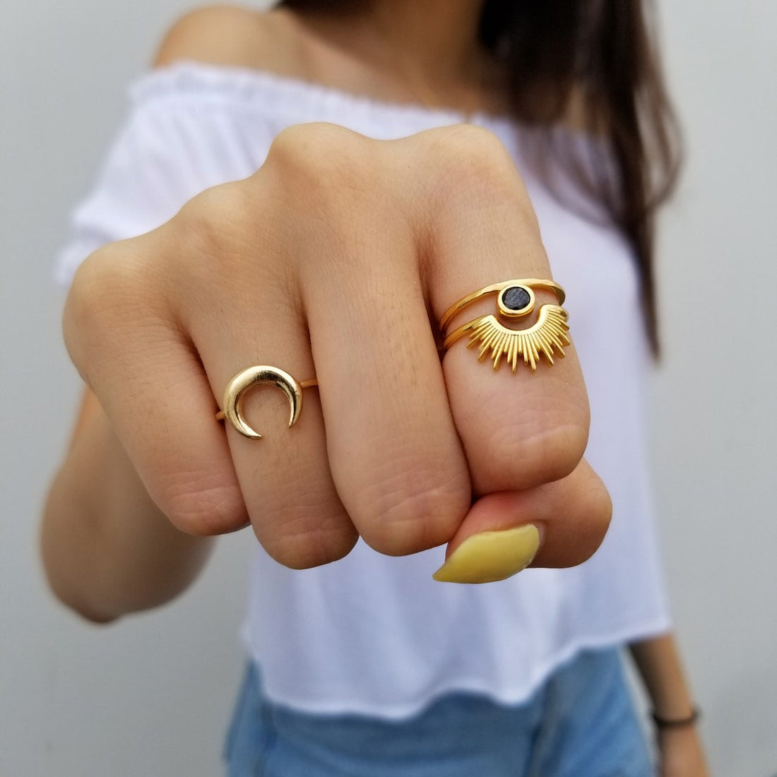 Sonnenstrahlen Ring - Ring der aufgehenden Sonne