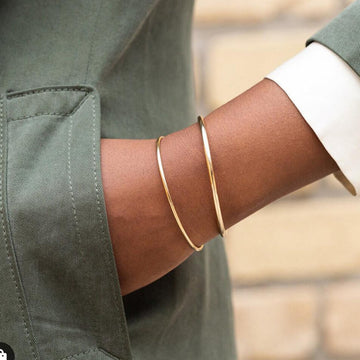 Klassisches Armband - Goldarmband zum Gleiten