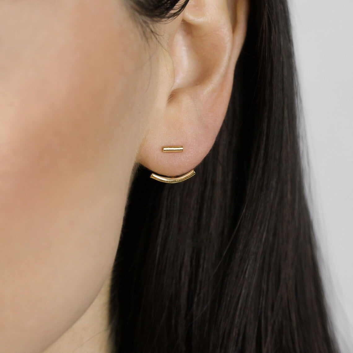 Ear Hugger Ohrringe Bar Jacket