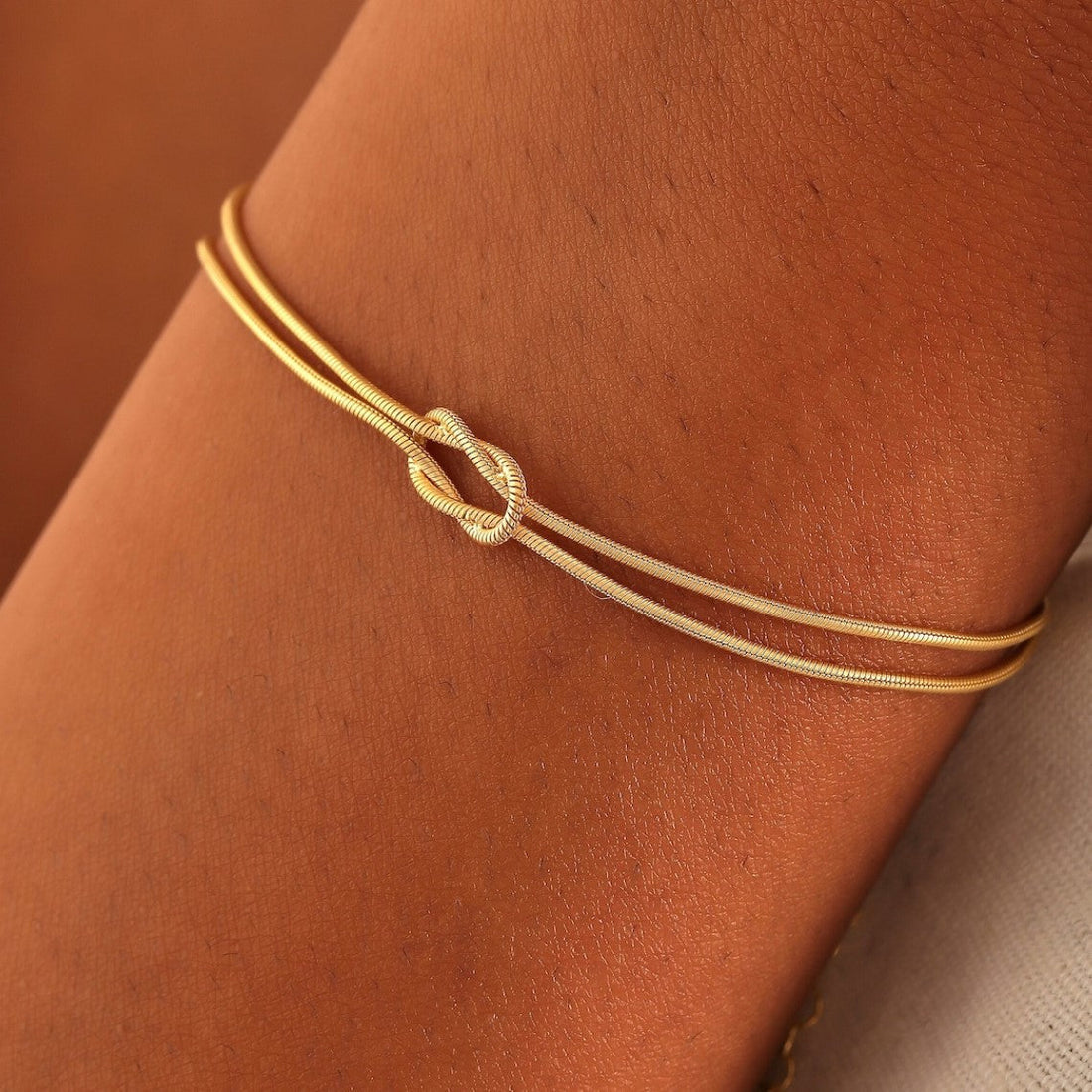Knotenarmband - Kettenarmband mit Knoten