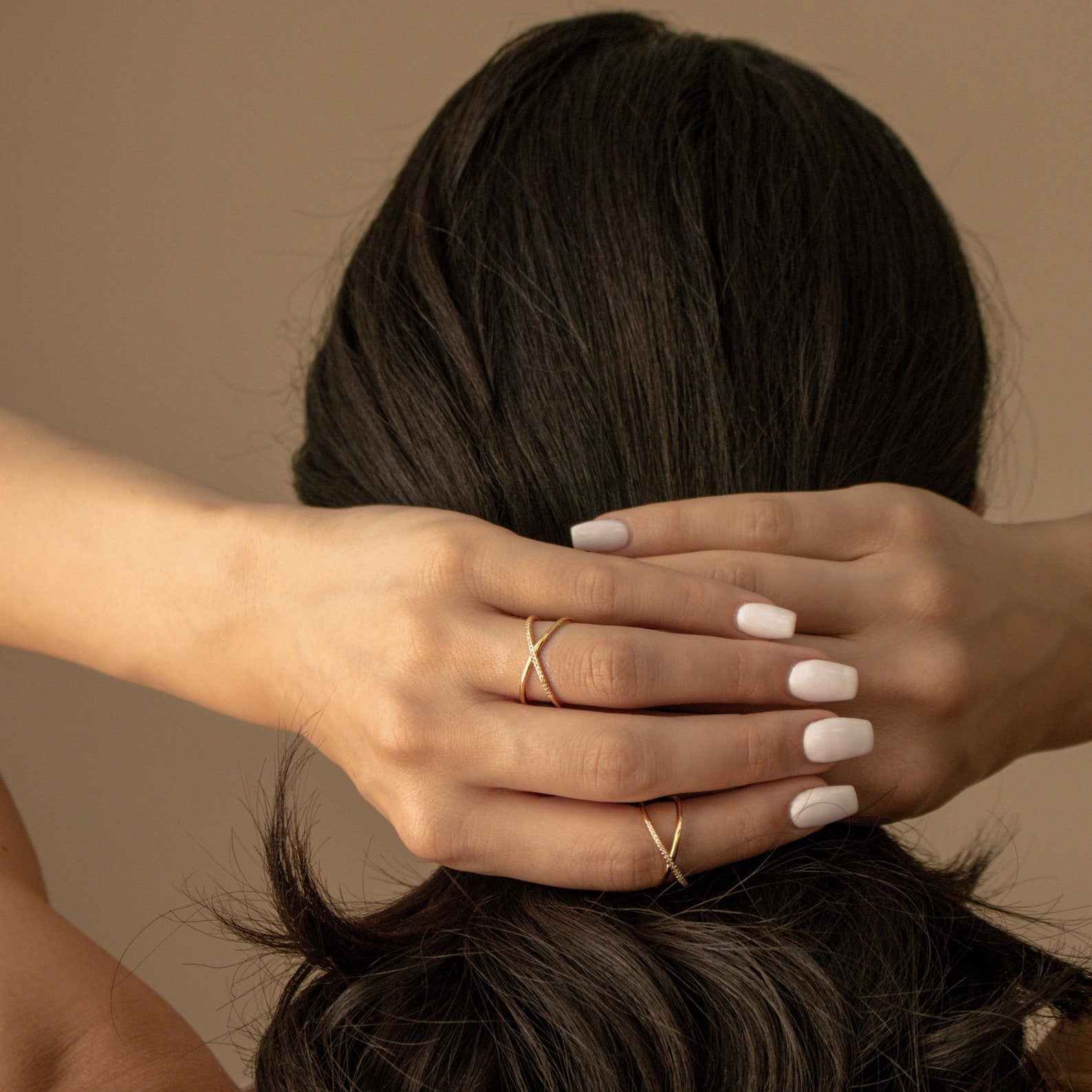 Lena – Luxus Pavé X Ring