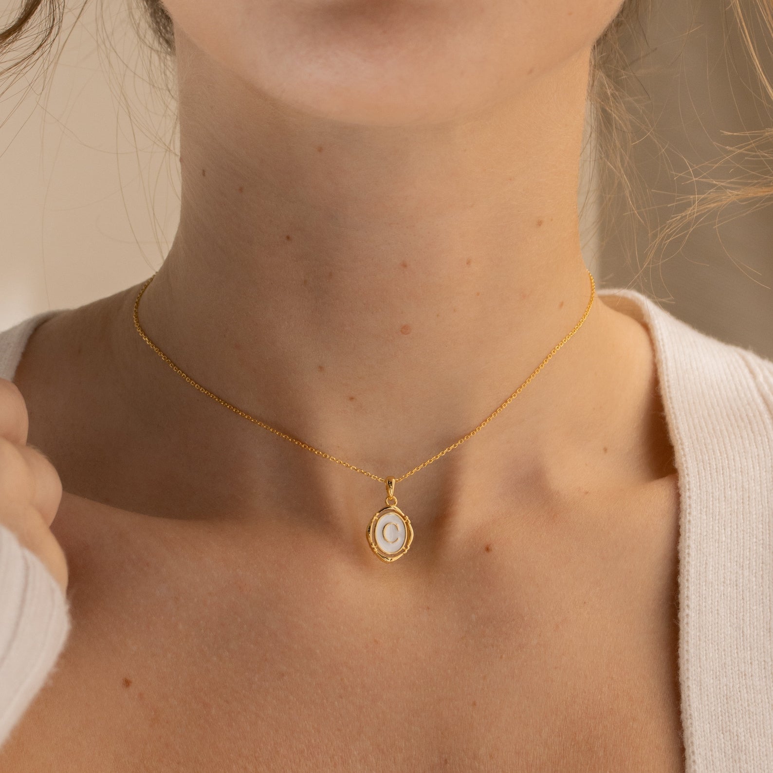 Camille – Halskette mit personalisiertem Anhänger