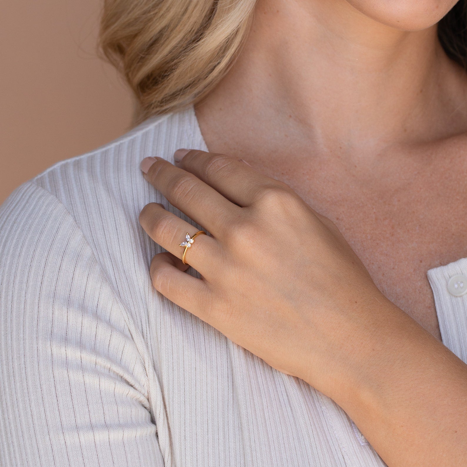 Schmetterling – Eleganter Diamantring