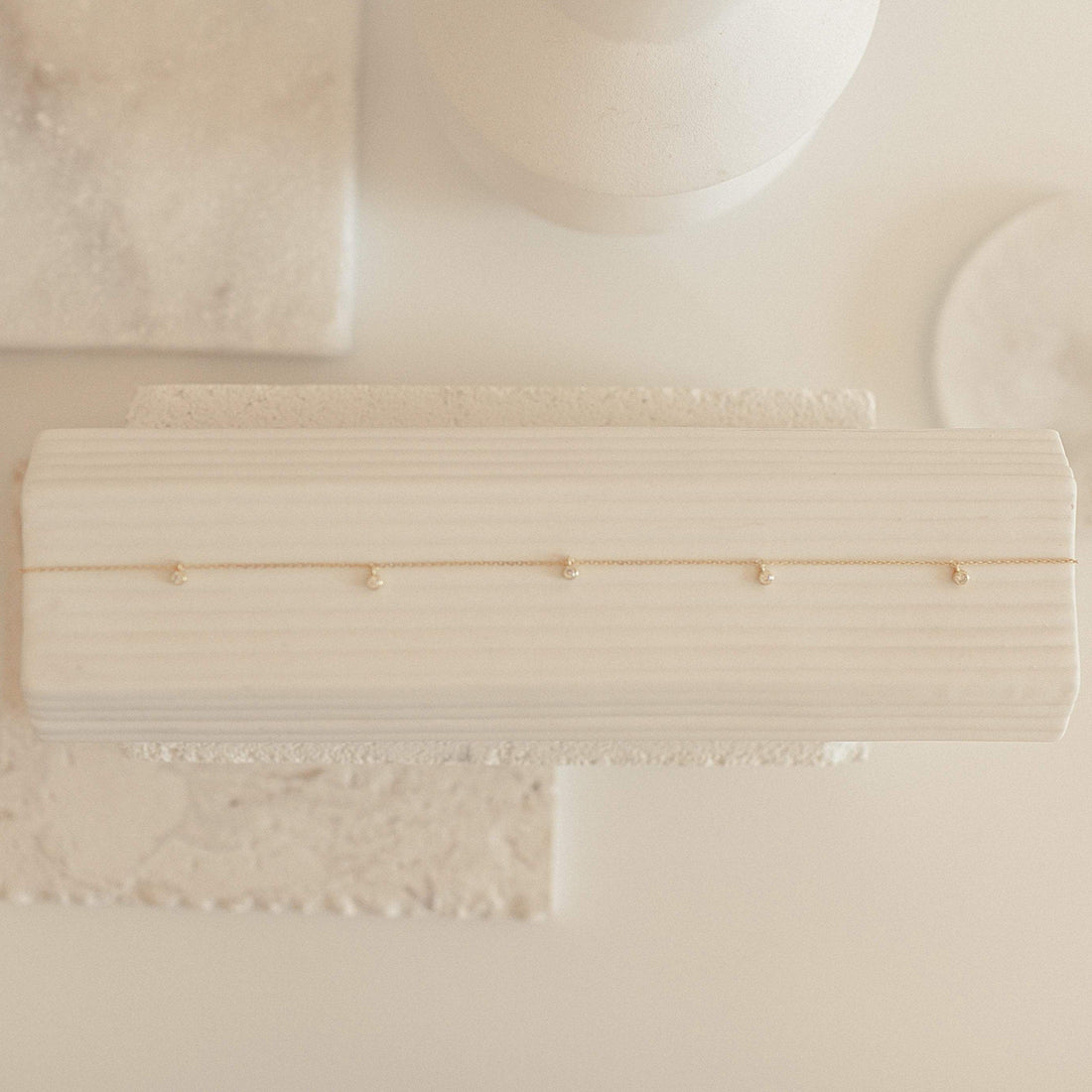 Tilly – Halskette mit Diamantstation