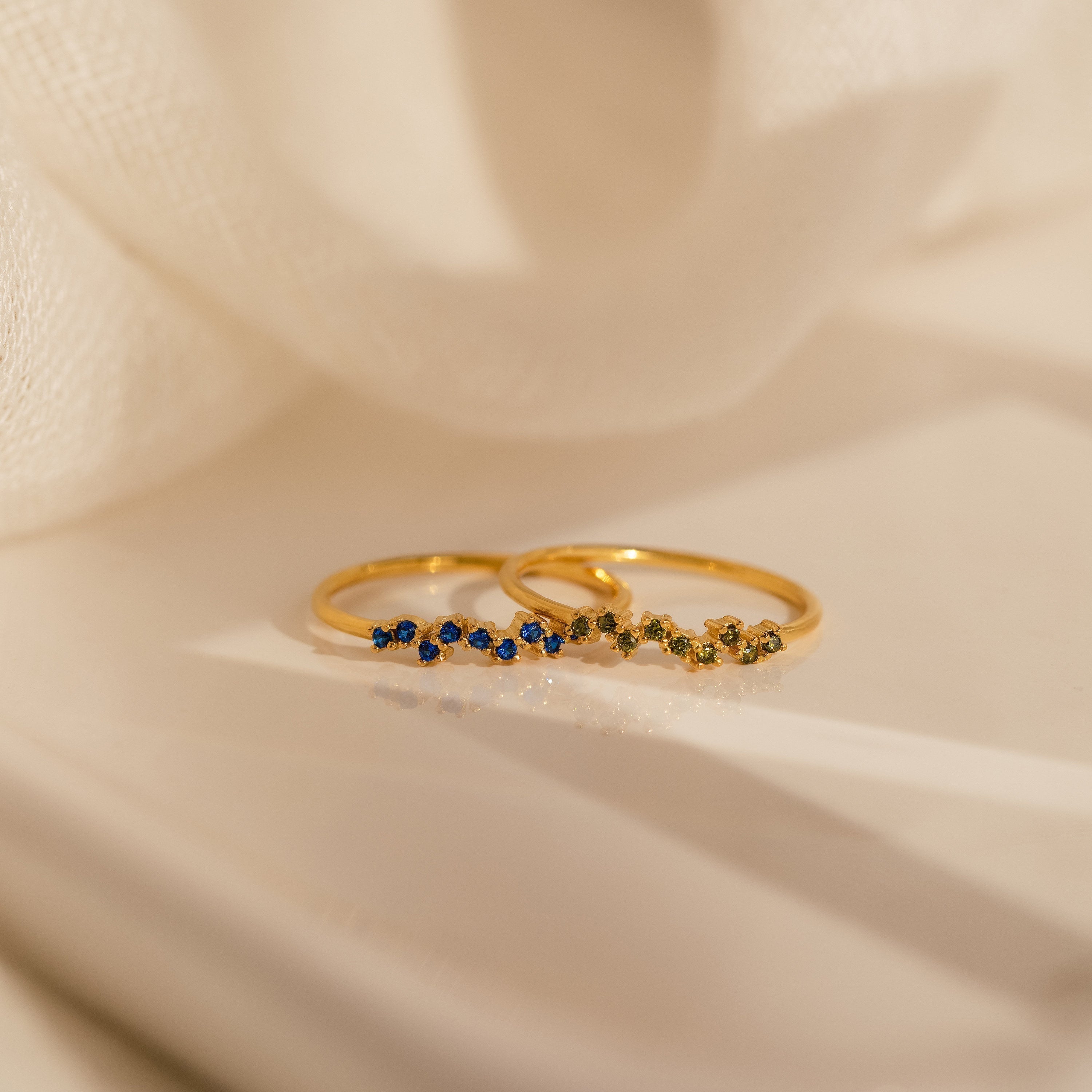 Lila – kleiner Cluster-Ring