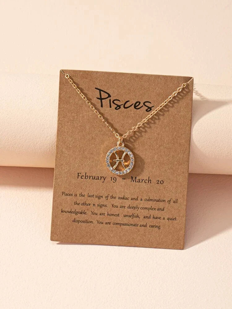 Sternzeichen-Halskette - Sternzeichen-Halskette Astrology Girl
