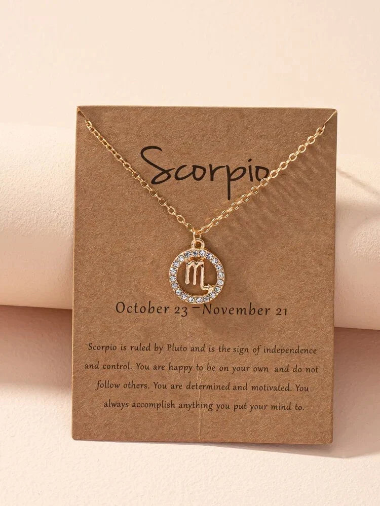 Sternzeichen-Halskette - Sternzeichen-Halskette Astrology Girl