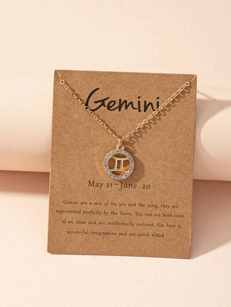 Sternzeichen-Halskette - Sternzeichen-Halskette Astrology Girl