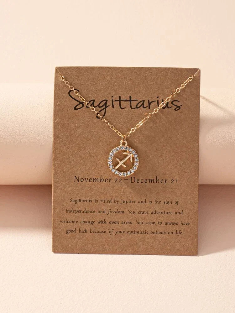Sternzeichen-Halskette - Sternzeichen-Halskette Astrology Girl