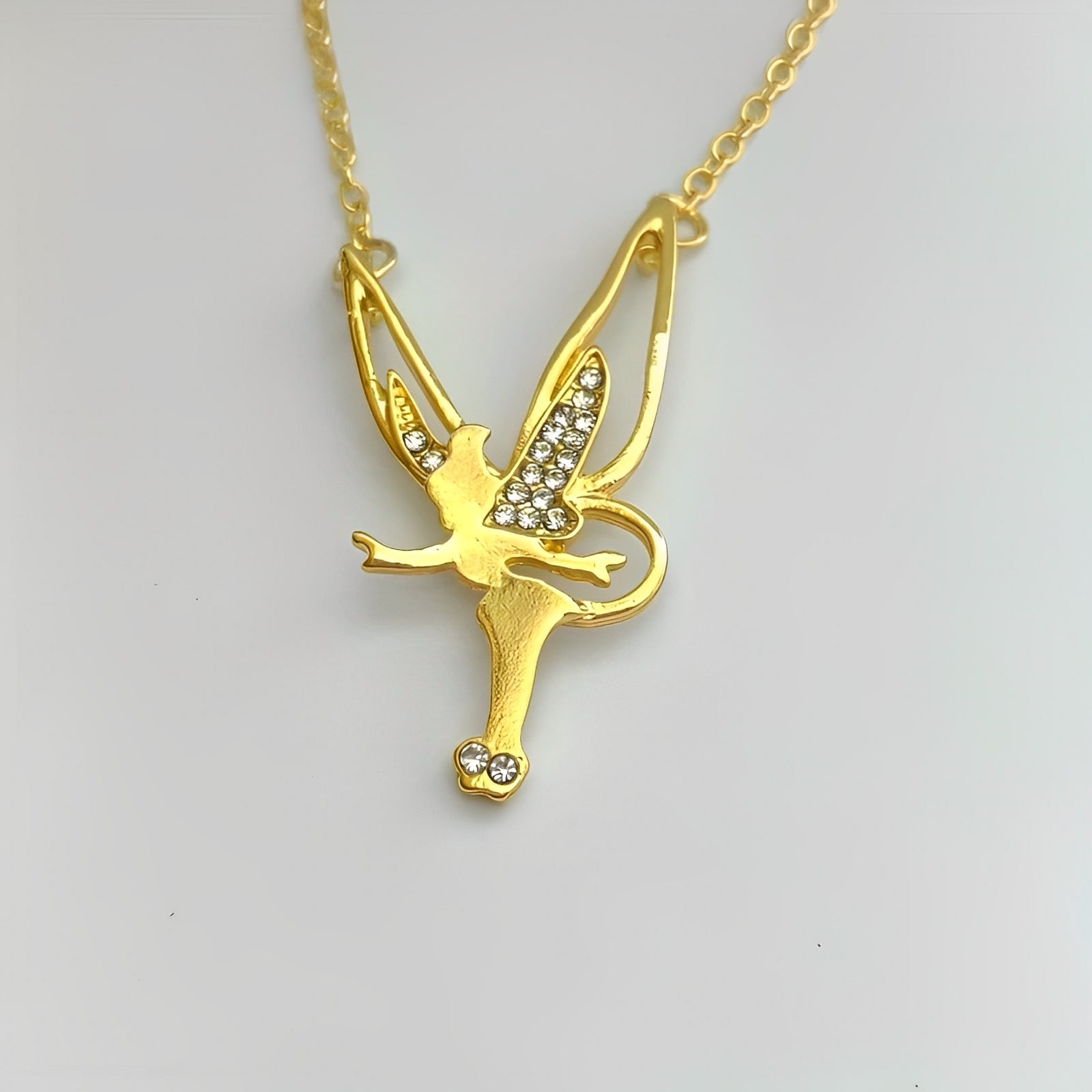 Charlie – Magischer Feenanhänger aus Sterlingsilber und Gold