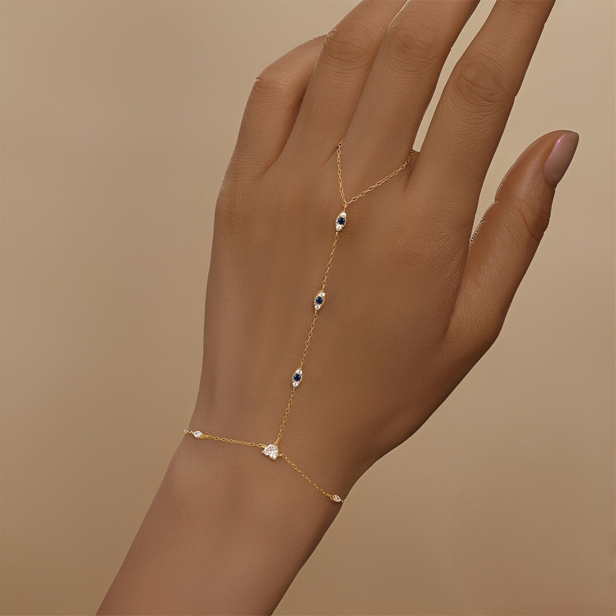 Milley – Doppelkettenarmband aus 925er Silber