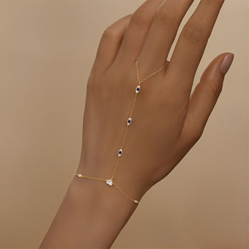 Milley – Doppelkettenarmband aus 925er Silber