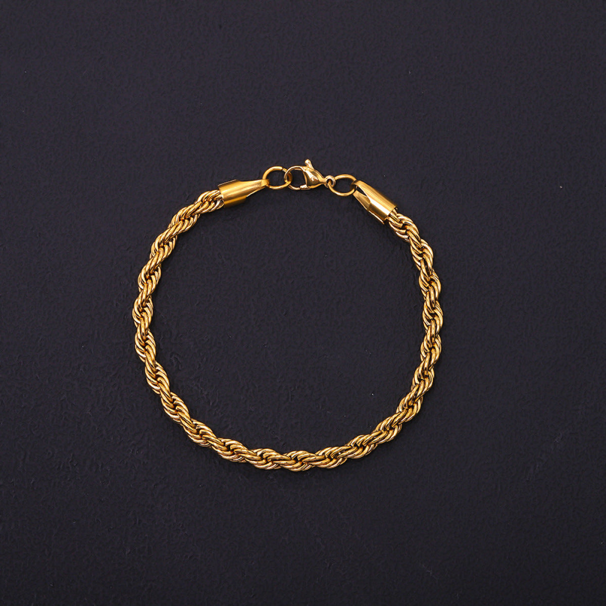 Mila – Geflochtenes Armband aus Edelstahl