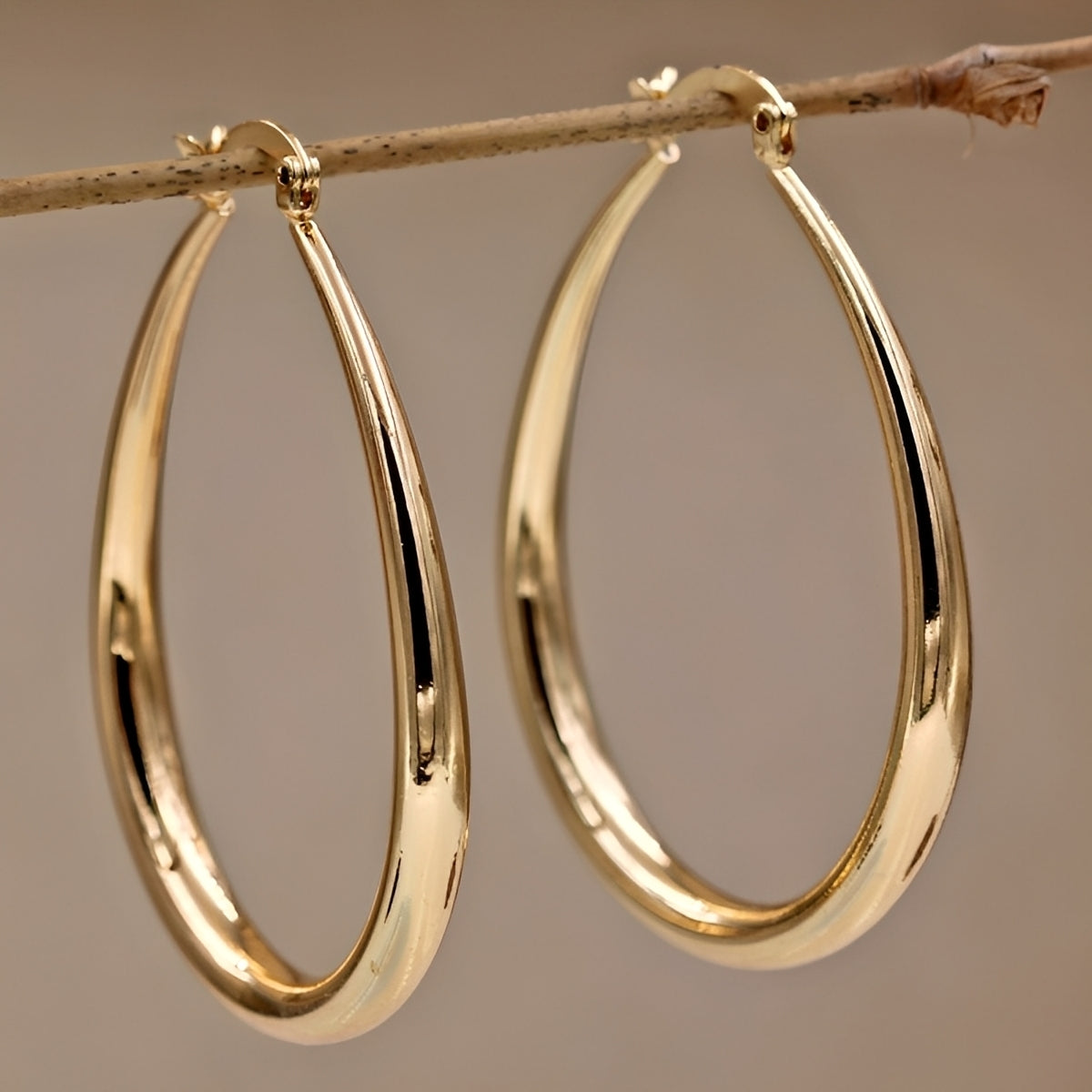 Elysse – Elegante Creolen in Gold