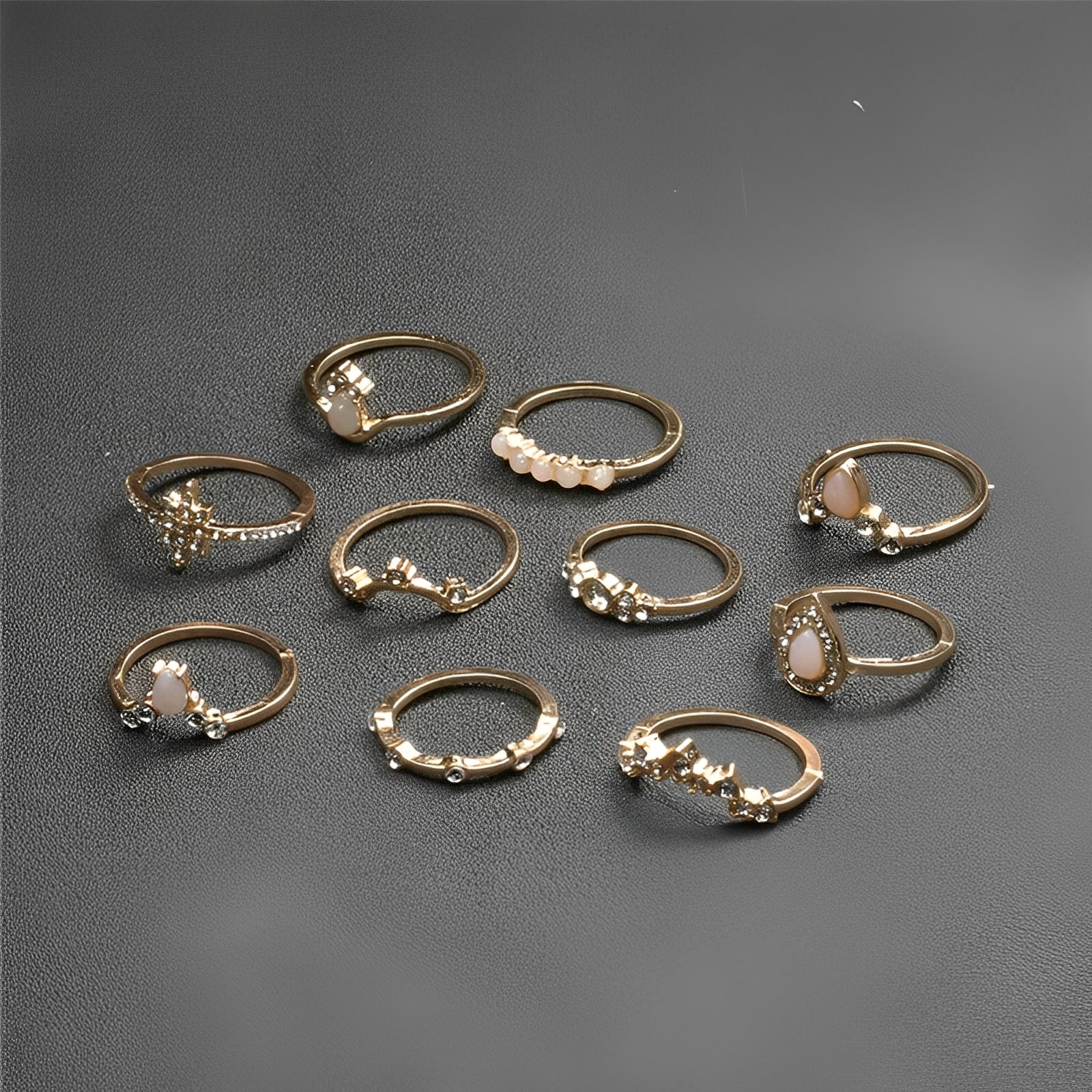 Luna – Premium-Paket mit 8 bis 12 einzigartigen Ringen