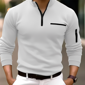 Marco - Modischer Pullover mit Zipper