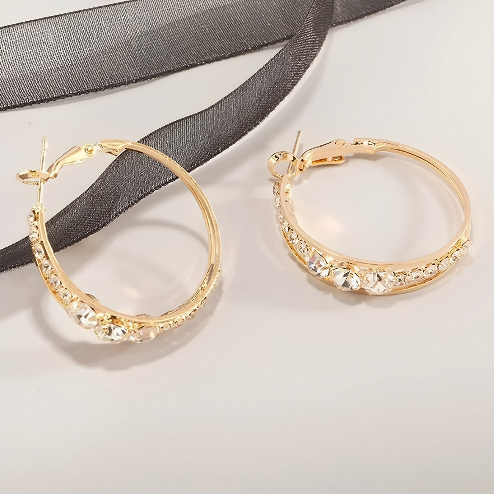 Alina – Elegante Hoops mit Glanz