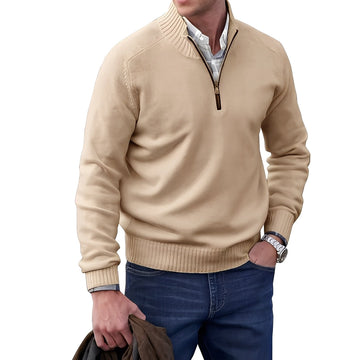 Jeremy - Moderner Herrenpullover mit Zipper