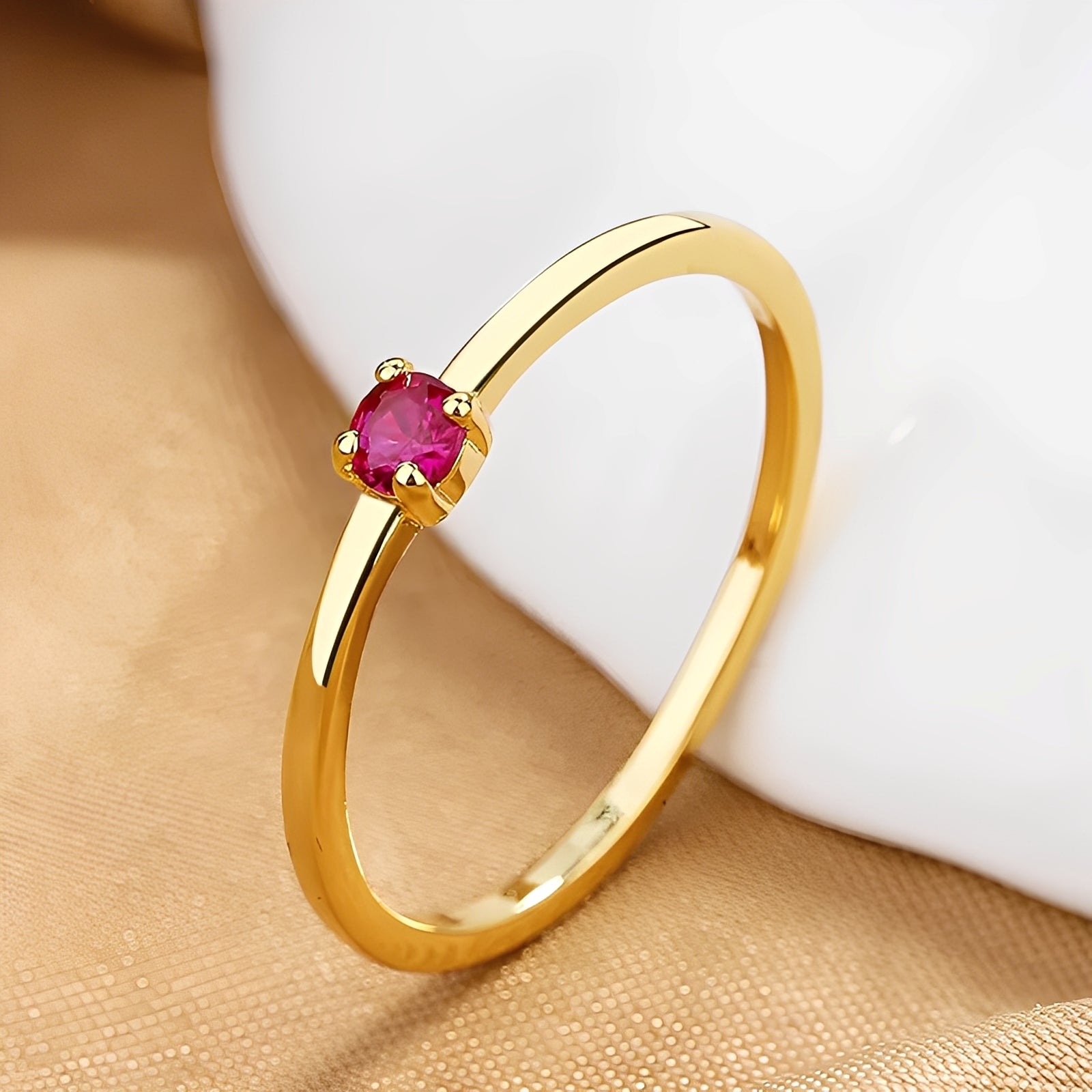 Rowena – Stapelring aus Geburtsstein