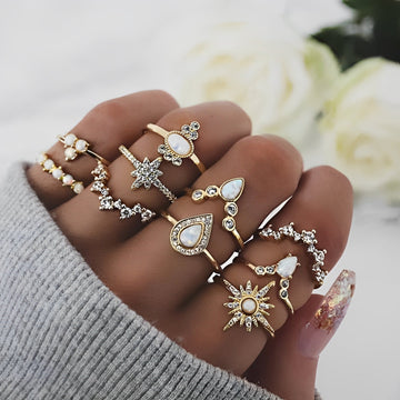 Luna – Premium-Paket mit 8 bis 12 einzigartigen Ringen