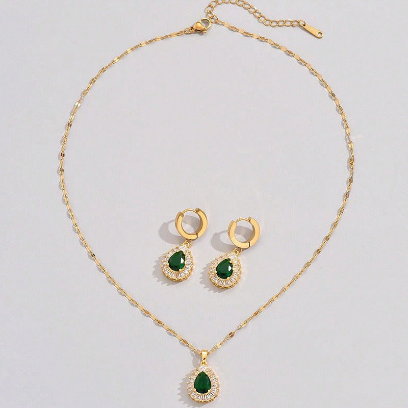 Rheya – Elegantes Set Lysandelle aus Gold und Kristall
